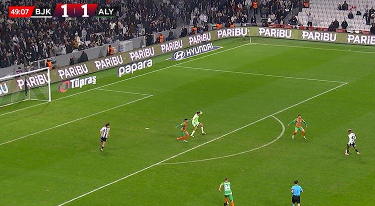 Gedson Fernandes mutlak pozisyondan yararlanamadı