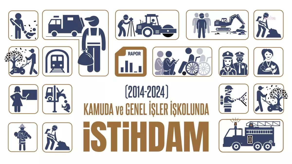 Kamuda İstihdam 10 Yılda Yüzde 53 Artarak 5 Milyonu Geçti