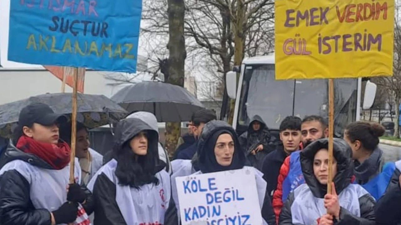 HepsiJET deposu kadın işçileri, taciz ve mobbinge karşı direniş başlattı