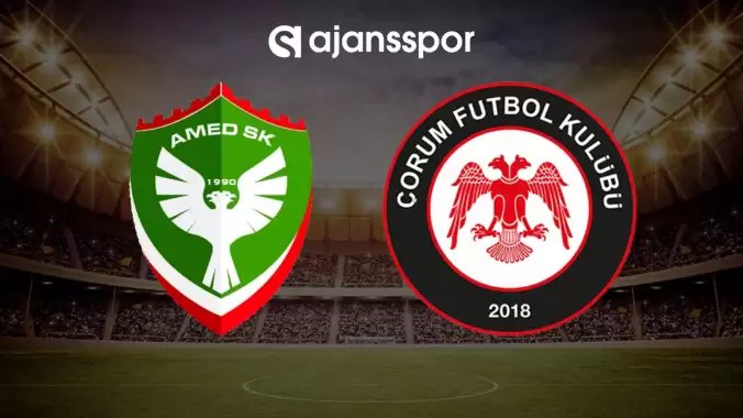 CANLI| Amedspor- Çorum FK maçını canlı izle (Maç linki)