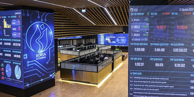 Borsa günü düşüşle tamamladı