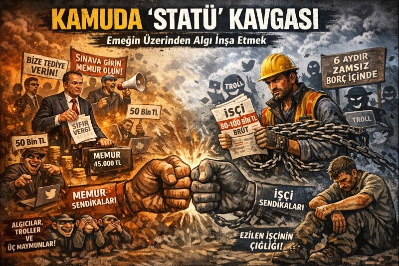 Kamuda “Statü” Kavgası: Emeğin Üzerinden Algı İnşa Etmek