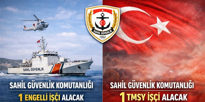 Sahil Güvenlik Komutanlığı 2 İşçi Alacak